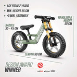 BERG Biky Cross Green + Handbrake