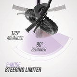 BERG Biky Cross Purple + Handbrake