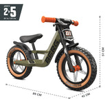 BERG Biky Trail Green + Hand-Brake