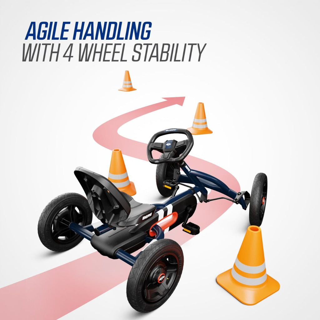 BERG Buddy Classic Blue + Free Sound Box – The Go Kart Shop