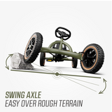 BERG Buddy Trail Green + Handbrake