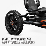 BERG Buddy Cross Black + Handbrake