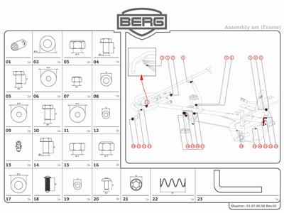 XL Frame Assembly Set