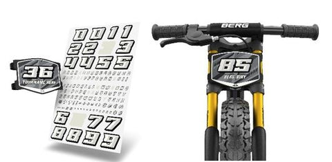 Berg Biky Number Plate