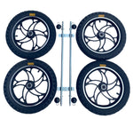 Build Your Own Go Kart. 14" Alloy Wheels & Axle Set