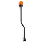 BERG  XL Flashing Orange Light On Pole