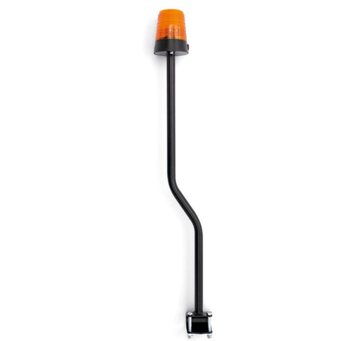 BERG  XL Flashing Orange Light On Pole