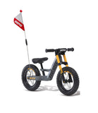 BERG Biky Cross Grey + Handbrake & Flag