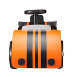 Orange Wooden Race Car